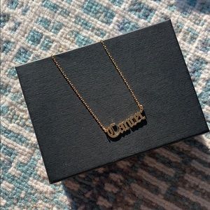 Cancer Necklace Dipped In Gold...